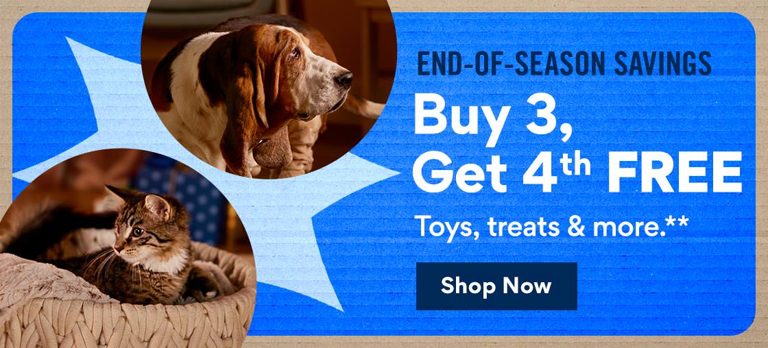 End-Of-Season Savings | Buy 3, Get 4th Free | Toys, apparel & more.** | Shop Now
